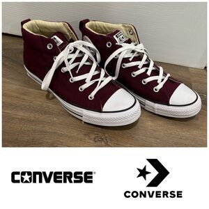 Converse Mens Maroon Sneakers - Size 10 NEVER WORN (2014)